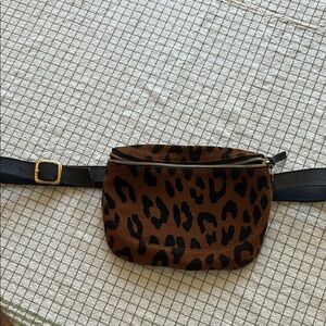Clare V Leopard Fanny pack 🐆